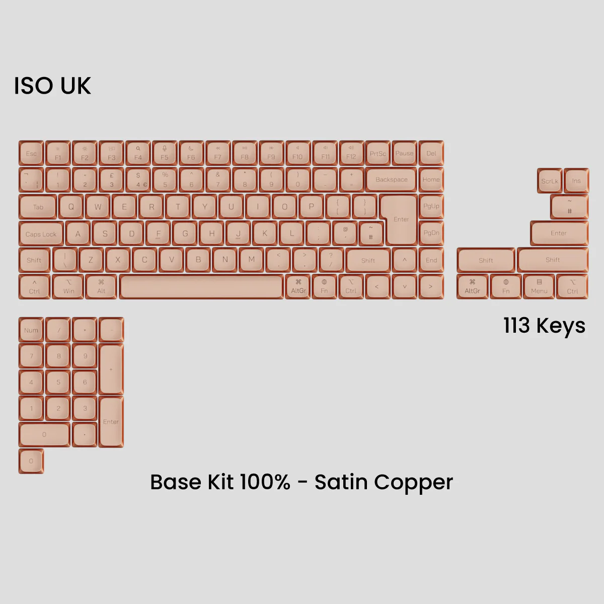 Awekeys Air Low-Profile Metal Keycaps - Image 111