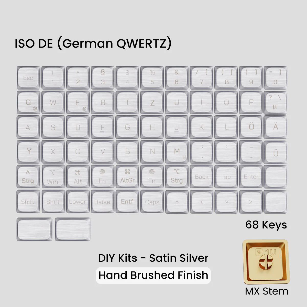 Awekeys Air Low-Profile Metal Keycaps - Image 30