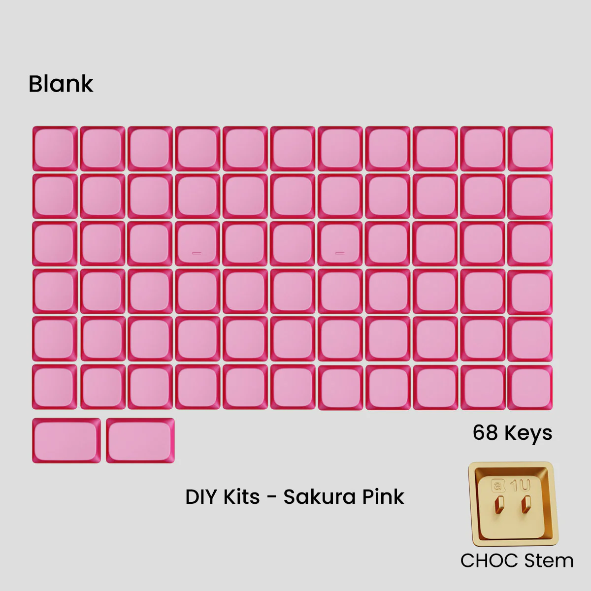 Awekeys Air Low-Profile Metal Keycaps (Choc Stems) - Image 12