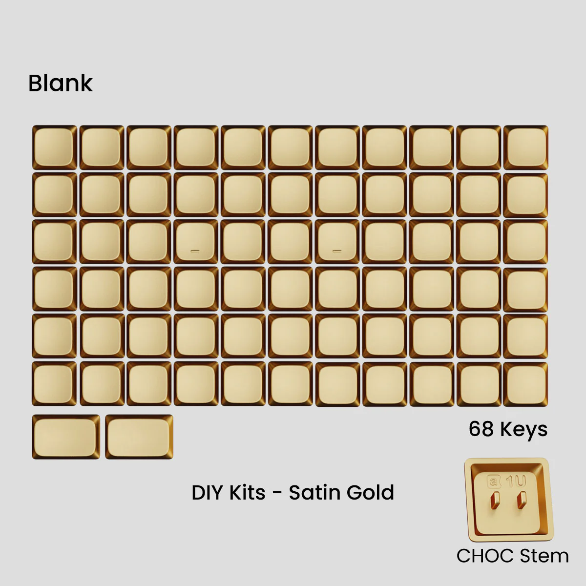 Awekeys Air Low-Profile Metal Keycaps (Choc Stems) - Image 22