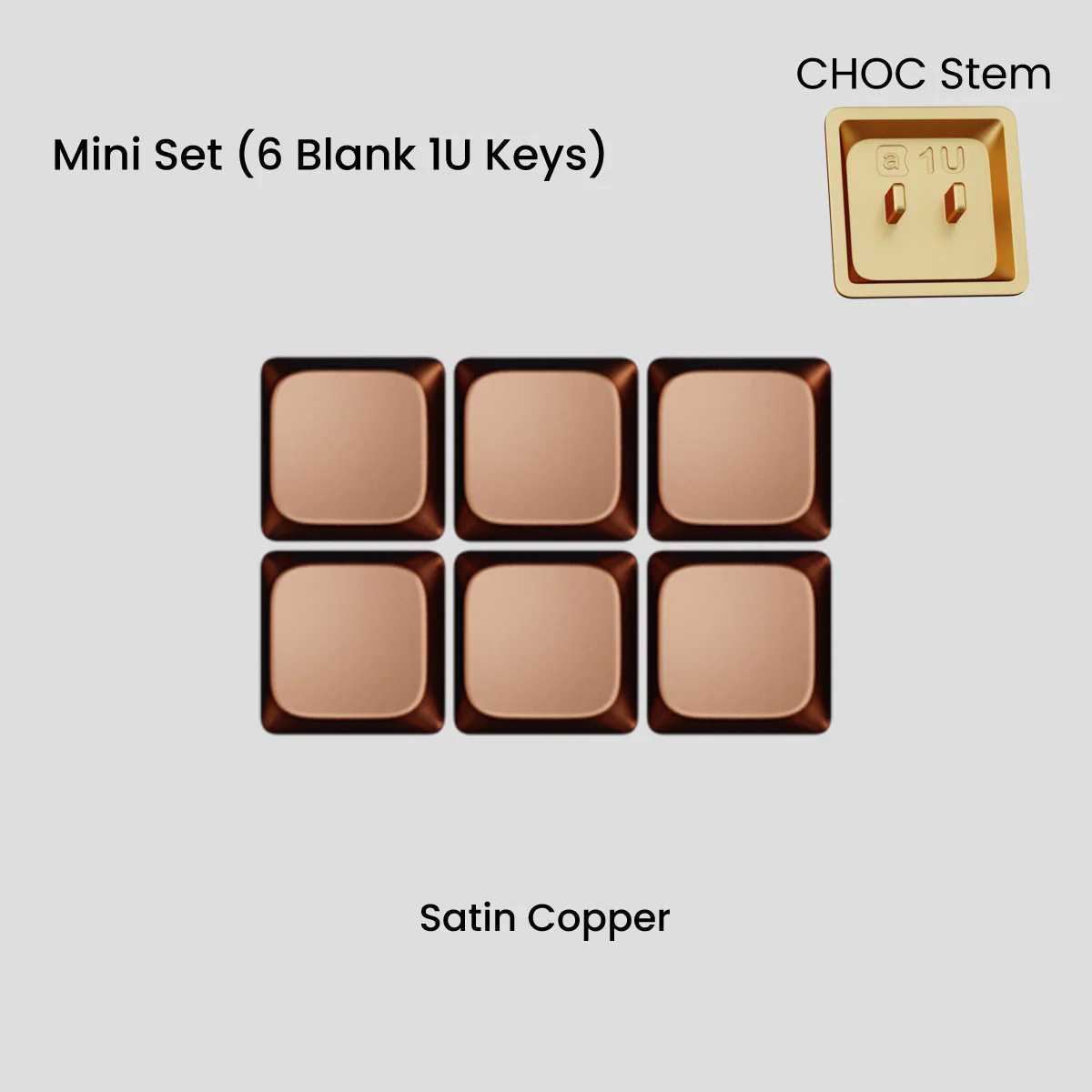 Awekeys Air Low-Profile Metal Keycaps (Choc Stems) - Image 35