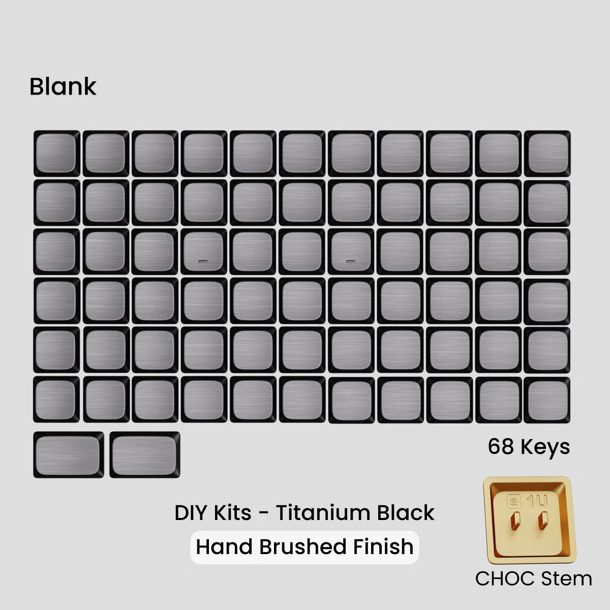Awekeys Air Low-Profile Metal Keycaps (Choc Stems) - Image 47