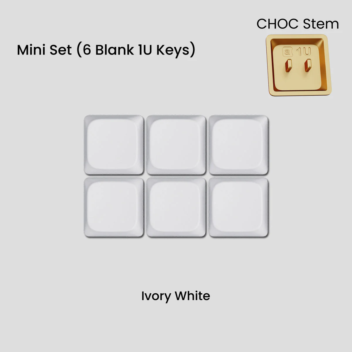 Awekeys Air Low-Profile Metal Keycaps (Choc Stems) - Image 5