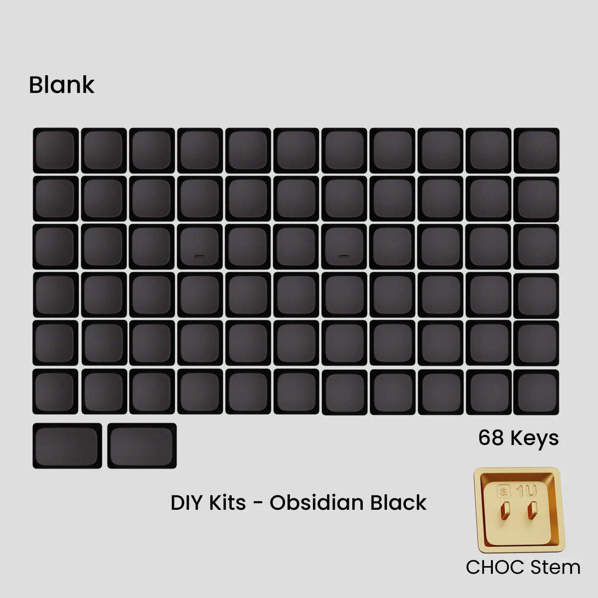 Awekeys Air Low-Profile Metal Keycaps (Choc Stems) - Image 7