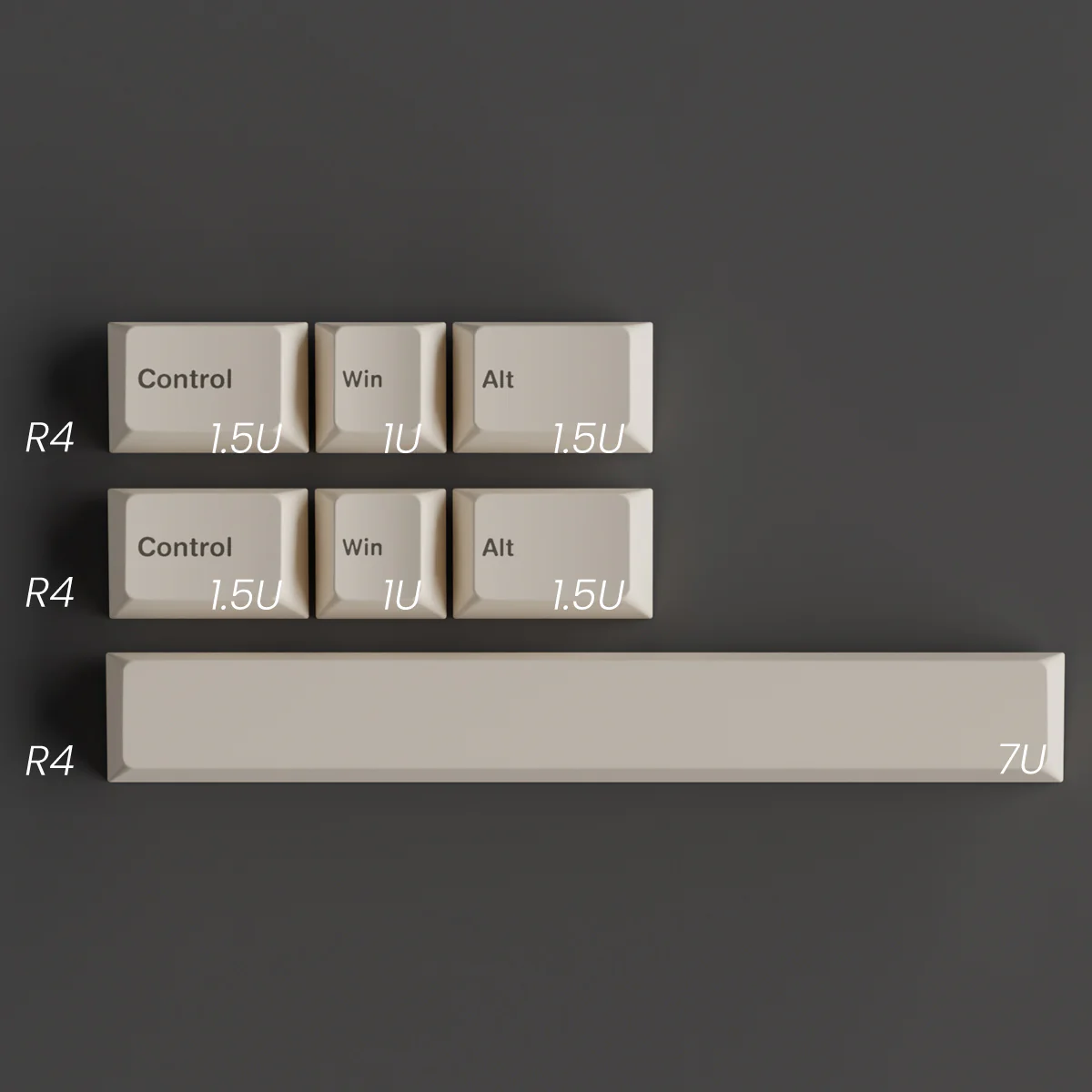 Awekeys Retro80s Metal Keycap Set [GB] - Image 3