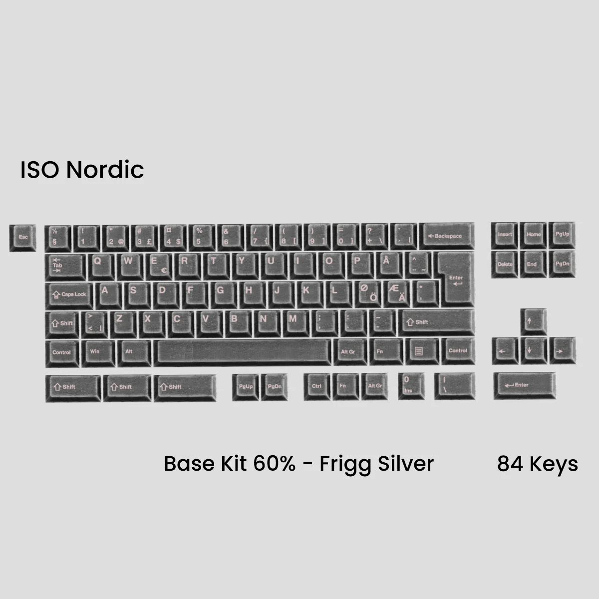 Awekeys Viking Antiques Metal Keycap Set [ISO DE and Nordic] - Image 17