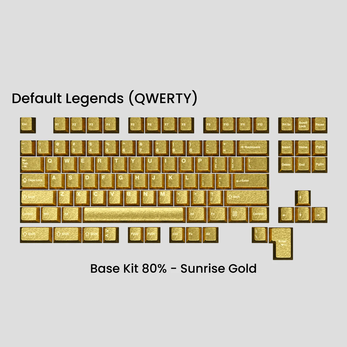 Awekeys Wild Ice Metal Keycaps Set - Image 36