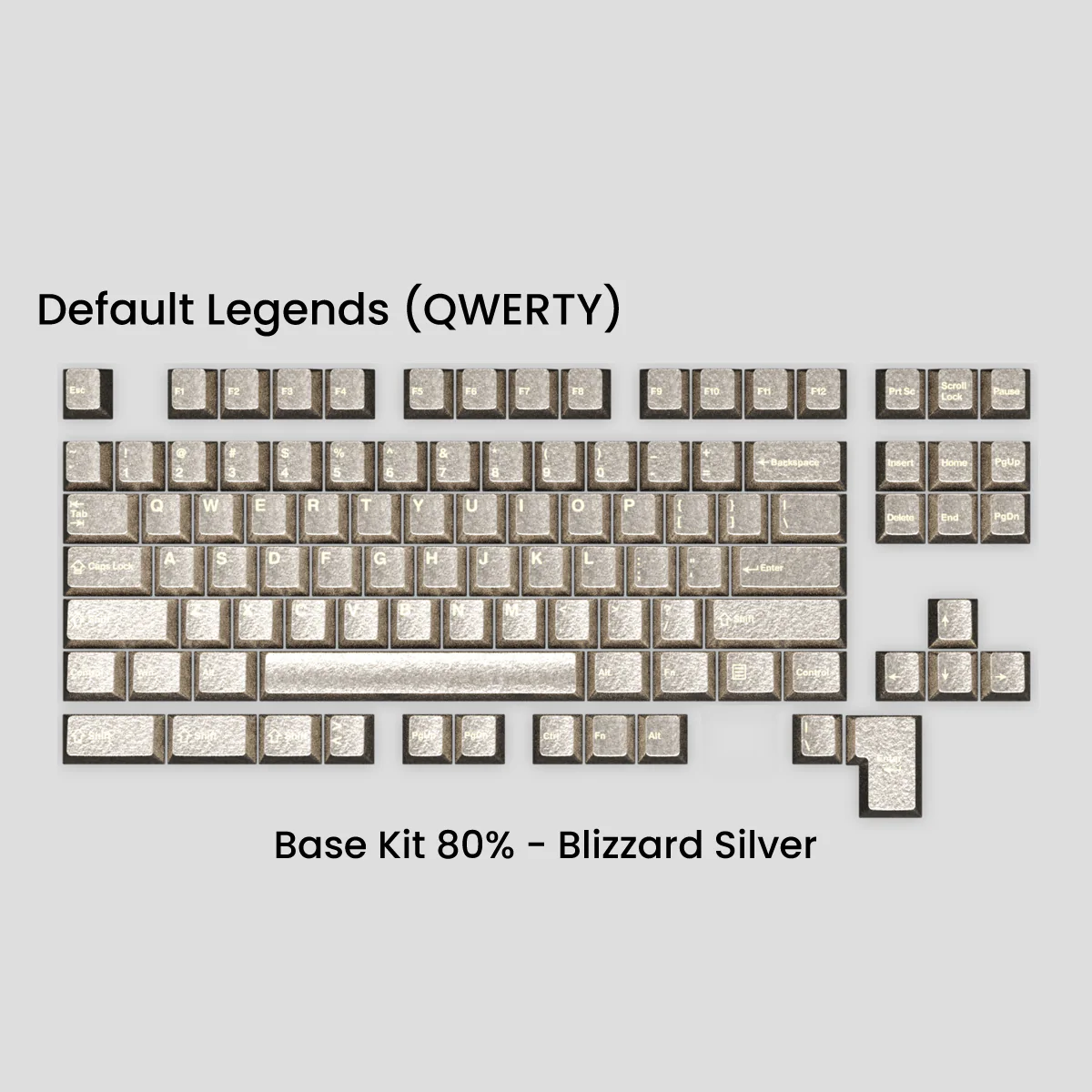 Awekeys Wild Ice Metal Keycaps Set - Image 47