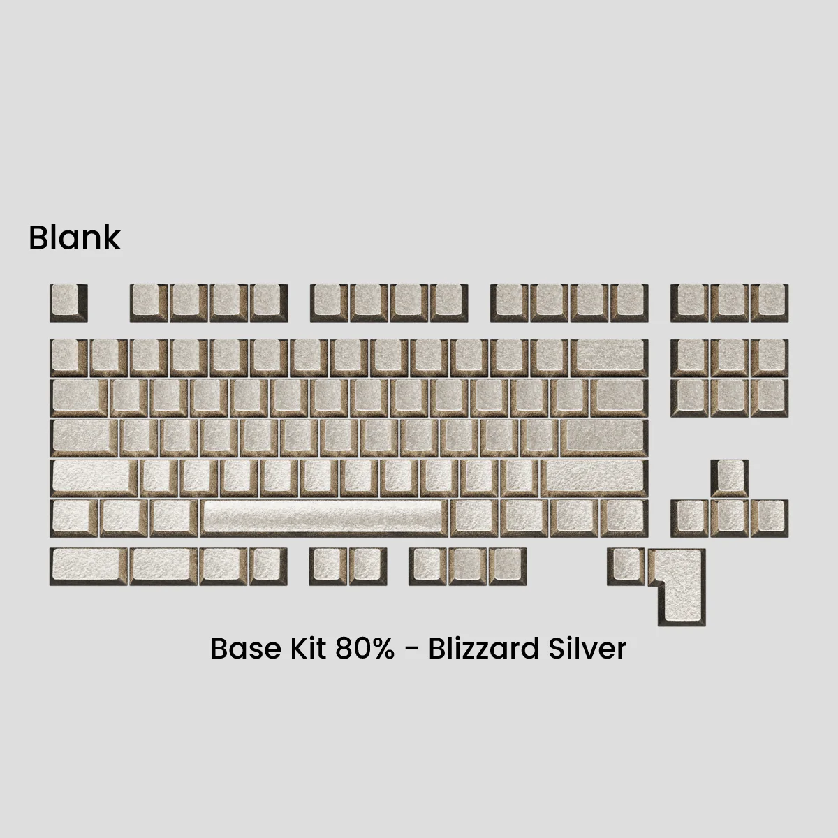 Awekeys Wild Ice Metal Keycaps Set - Image 48