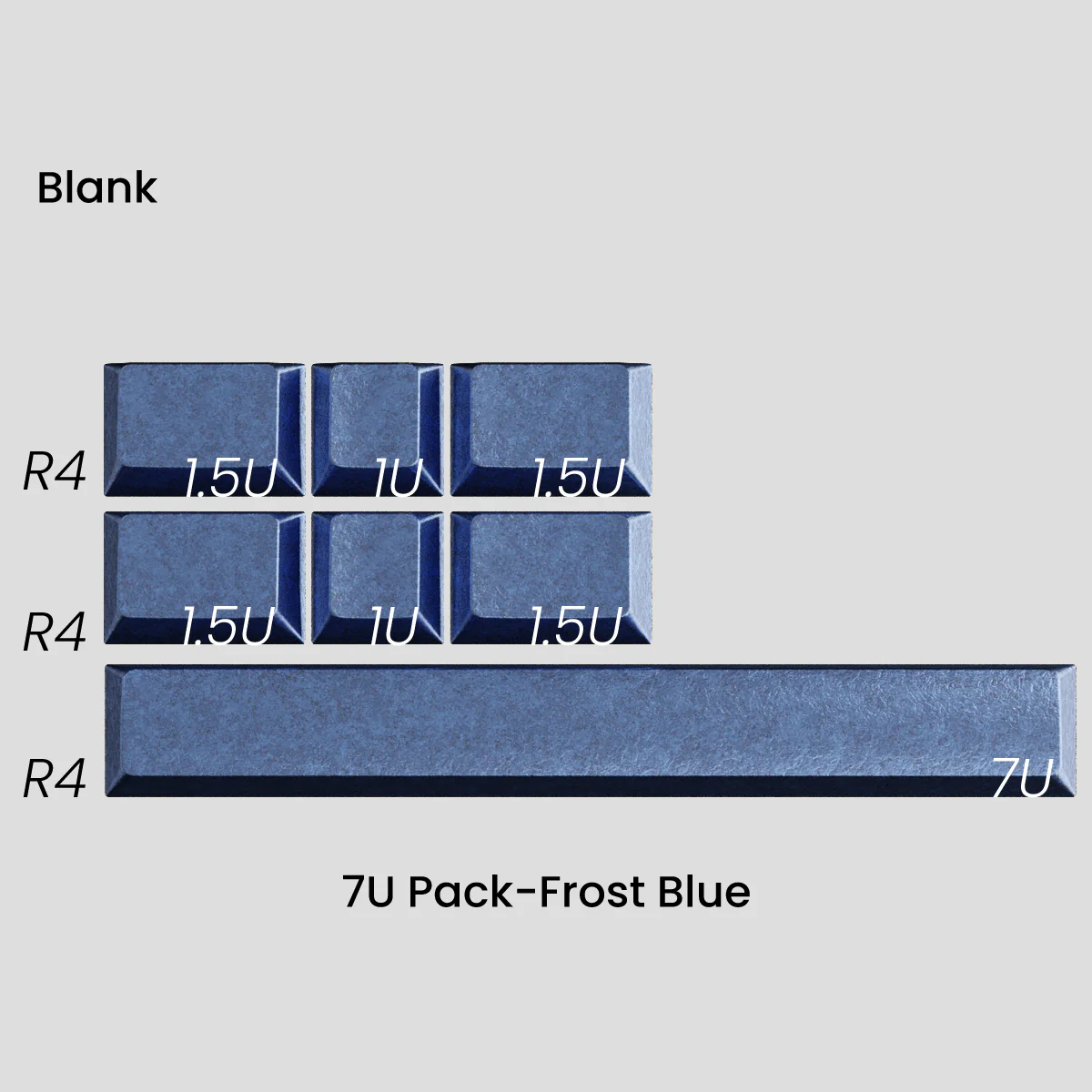 Awekeys Wild Ice Metal Keycaps Set - Image 8