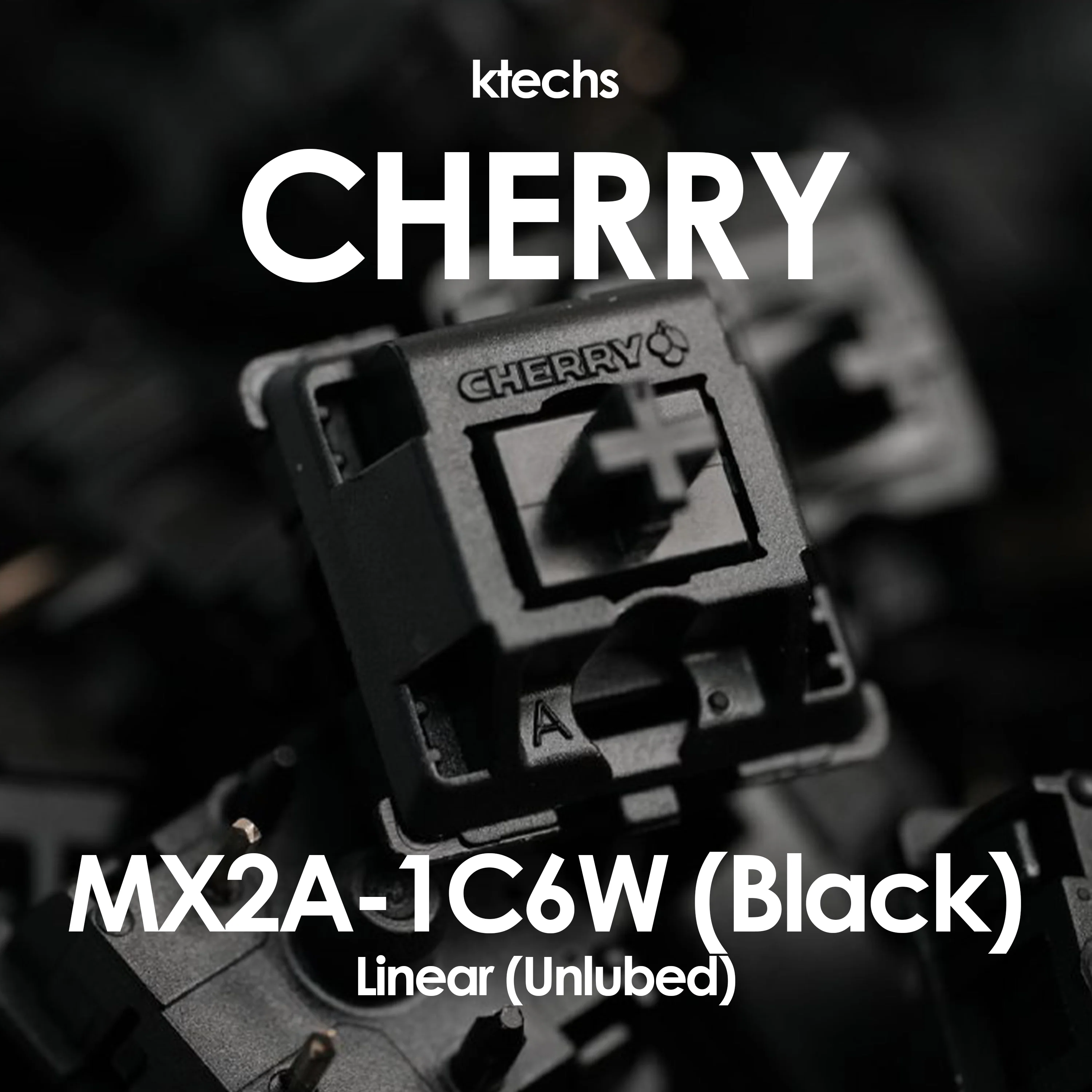 Cherry MX2A-1C6W Unlubed Blacks