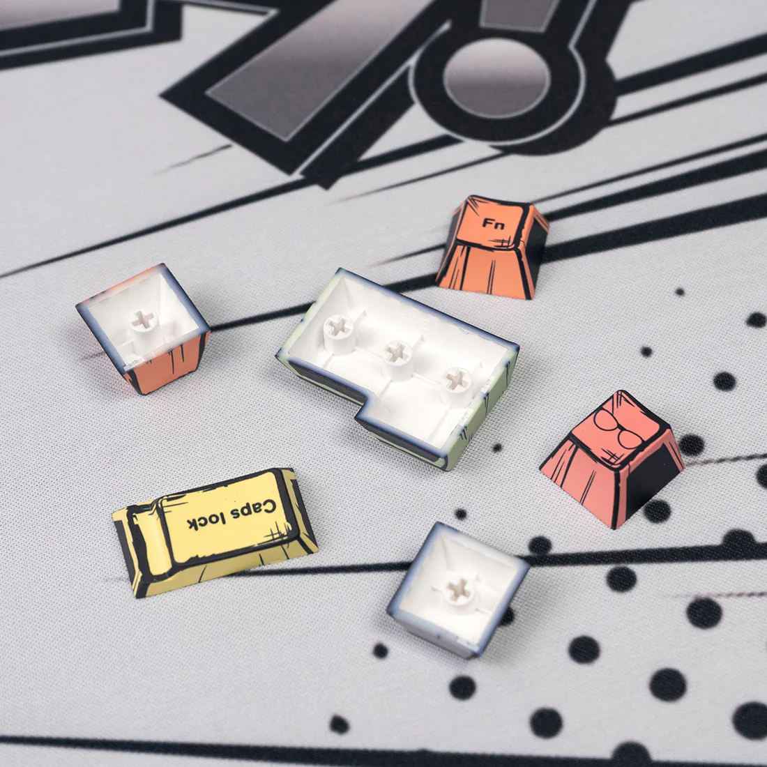 Comic Canvas Keycaps - Image 4
