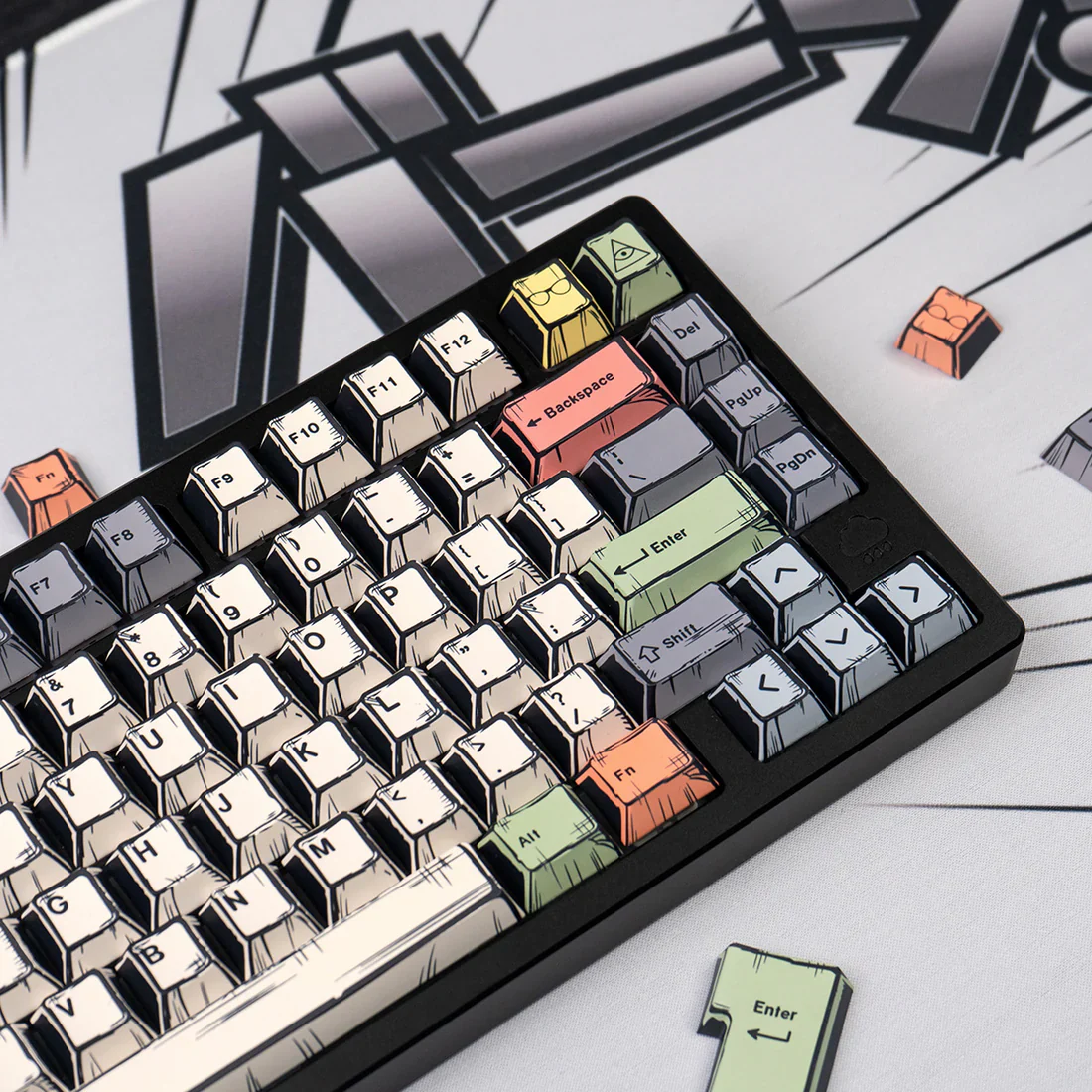 Comic Canvas Keycaps - Image 5