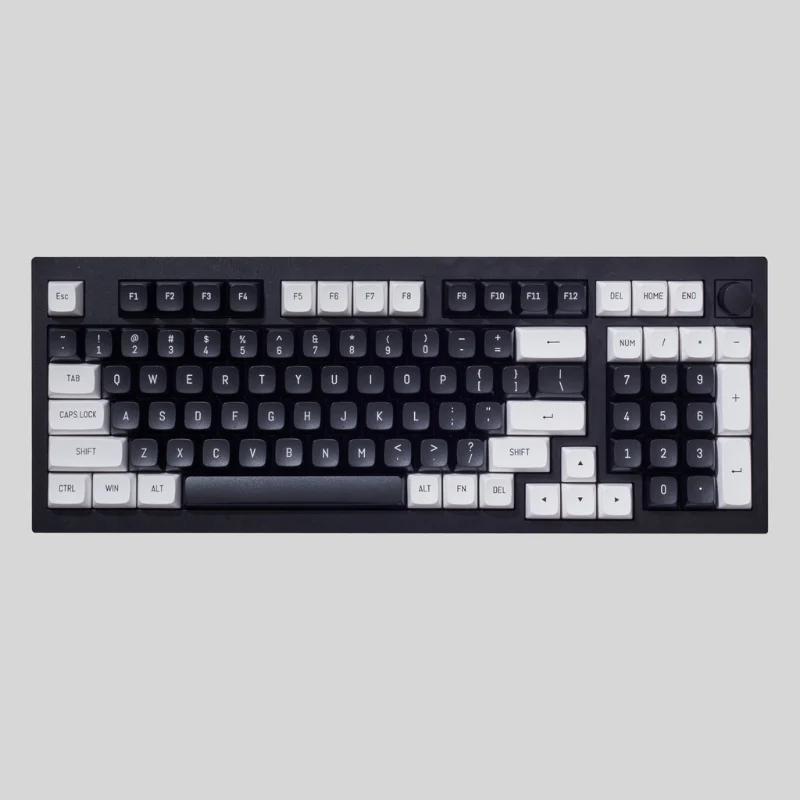 DDD Black & White Keycap Set