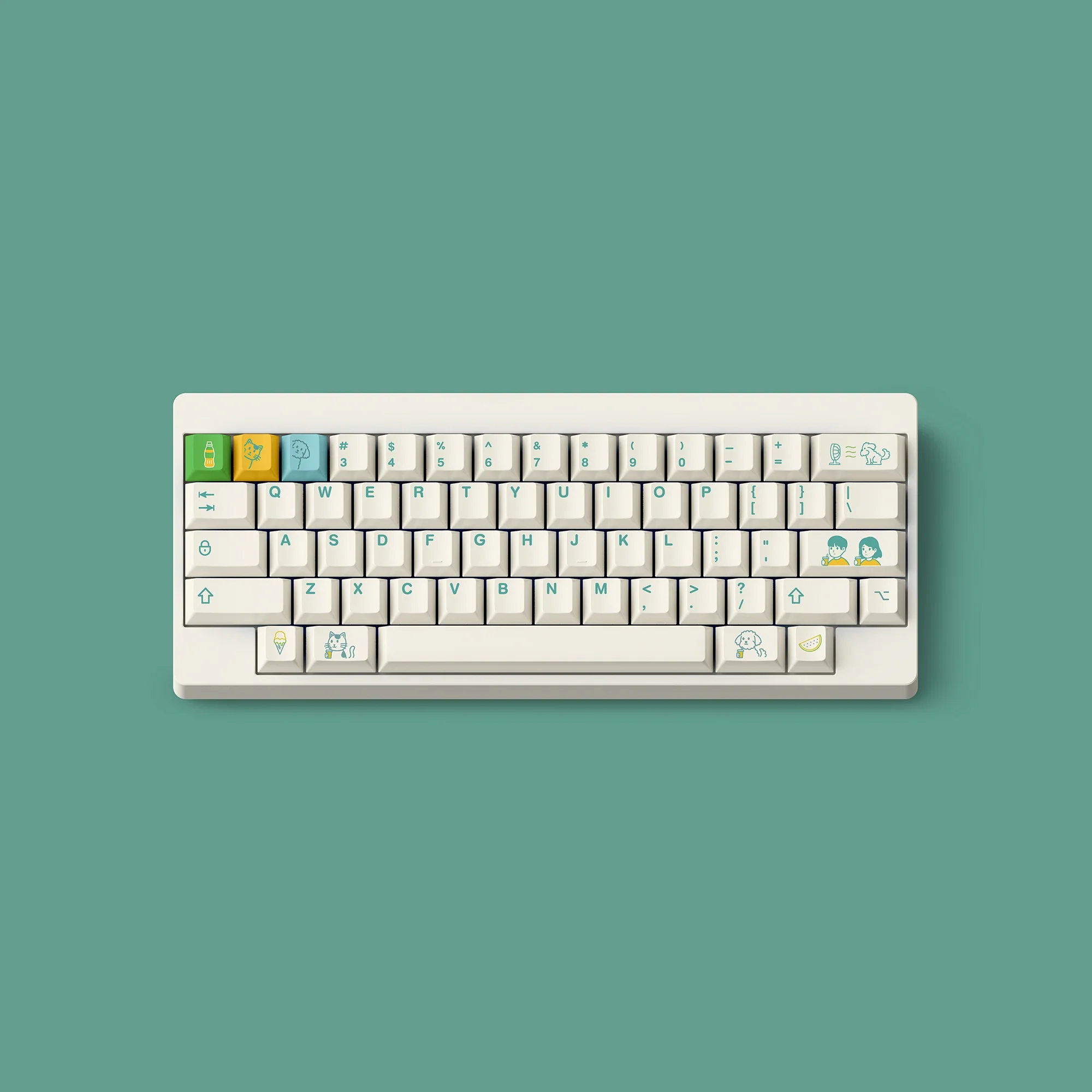FBB EAZY Typing PBT Keycap Set - Image 4