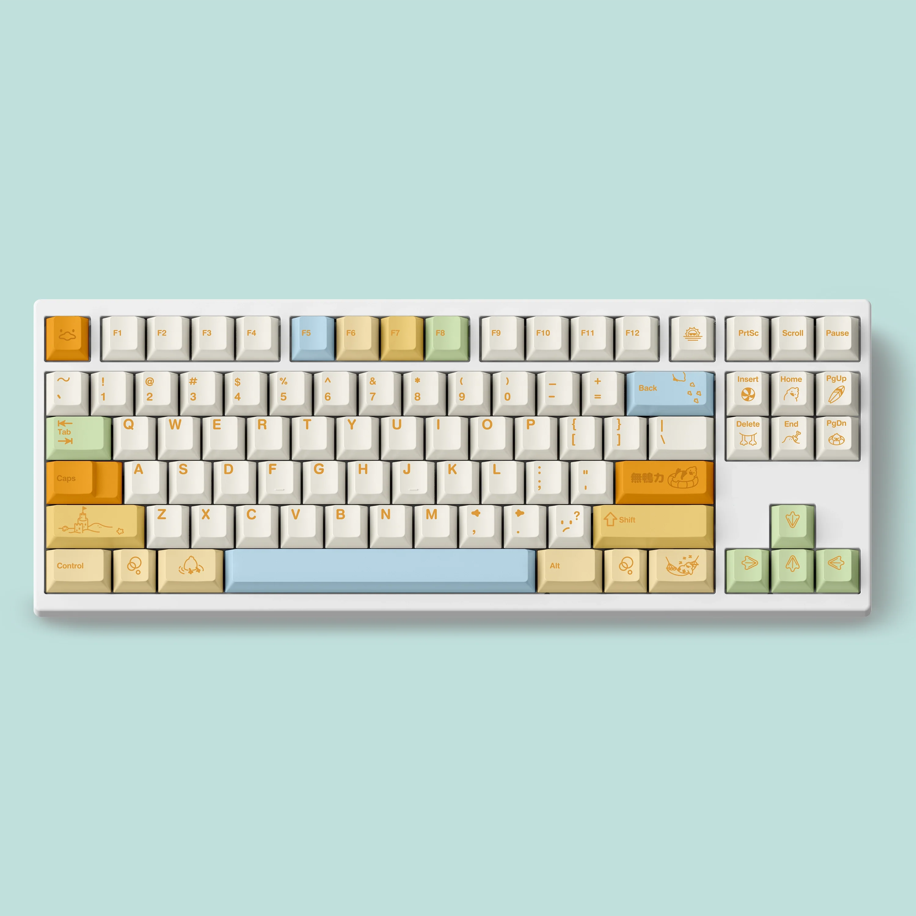 FBB No Ducking Pressure PBT Keycap Set - Image 6