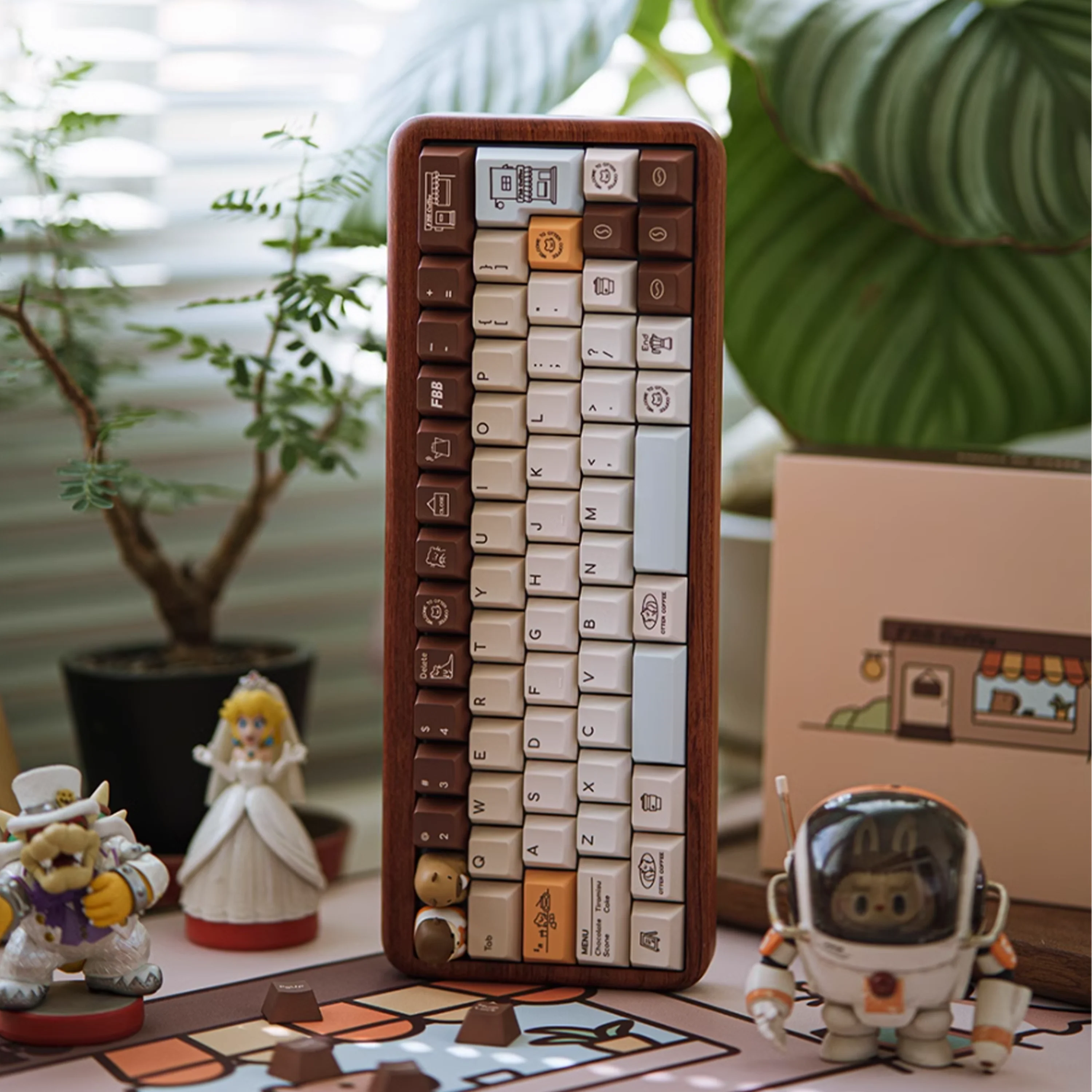 FBB Otter Coffee PBT Keycap Set - Image 3