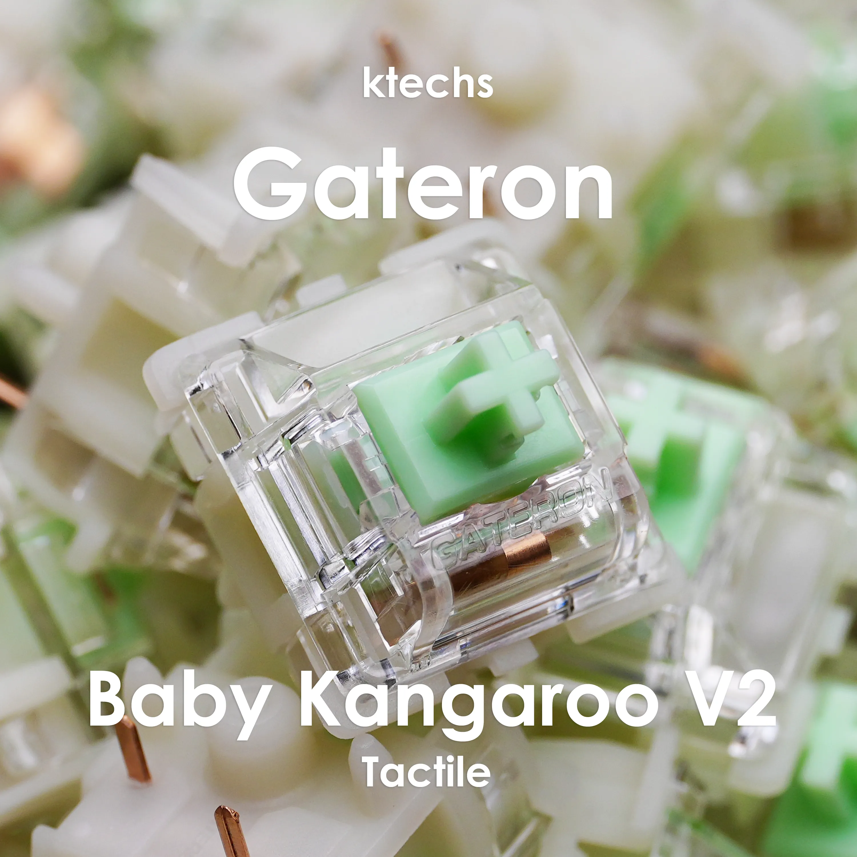 Gateron Baby Kangaroo V2 Tactile Switches