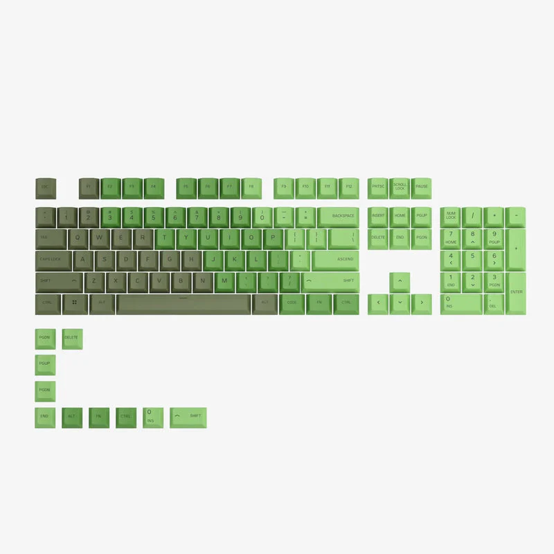 GPBT Olive Dye Sublimated Keycaps - Image 3