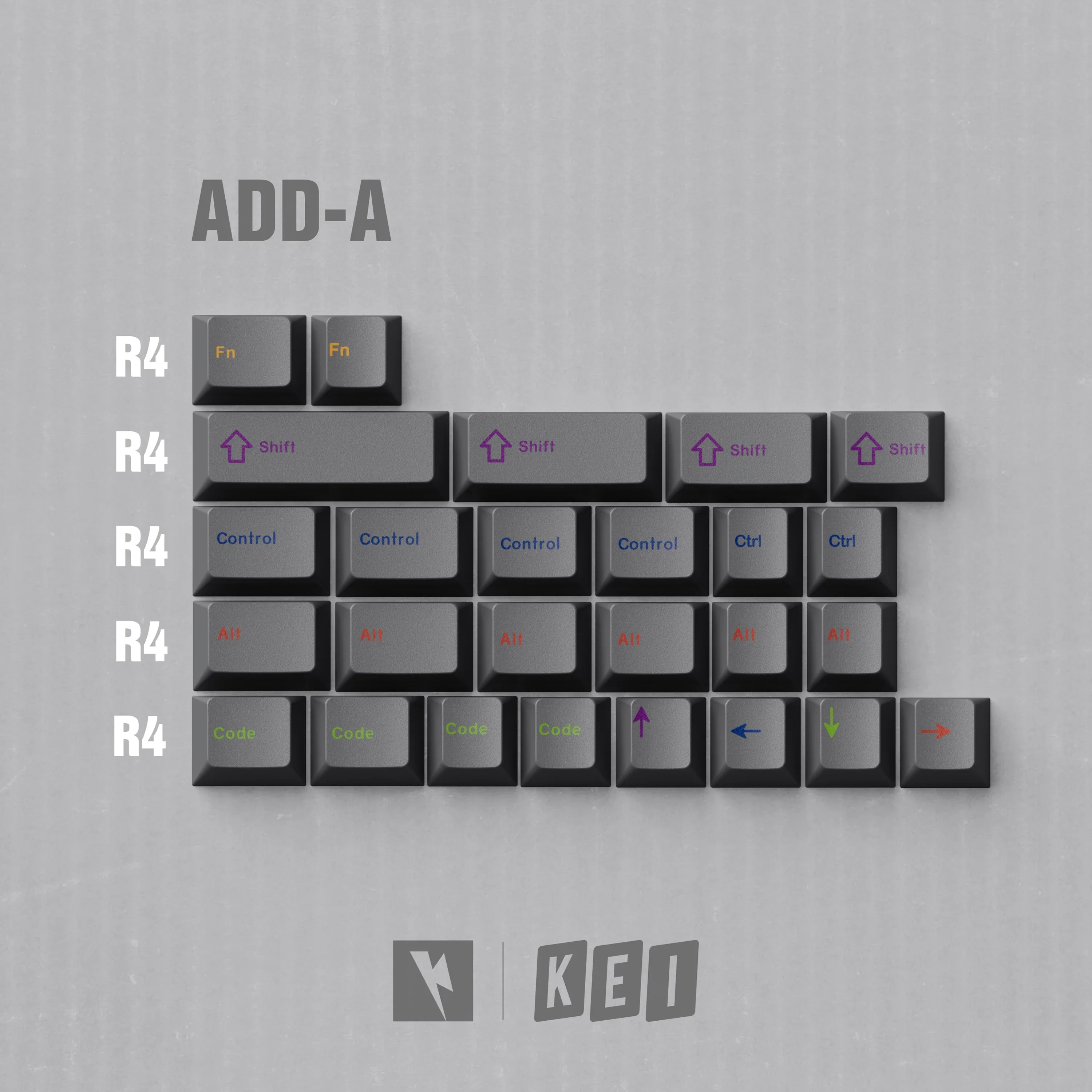 Keykobo COL [Composition of Lines] Keycap Set - Image 5