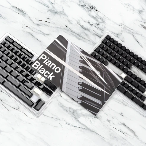 KeyKobo Piano Black Keycaps - Image 8