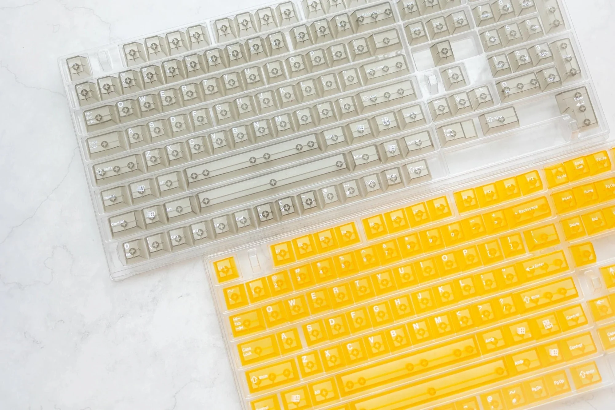 LeleLabs Crystal Clear ABS Keycaps - Image 5