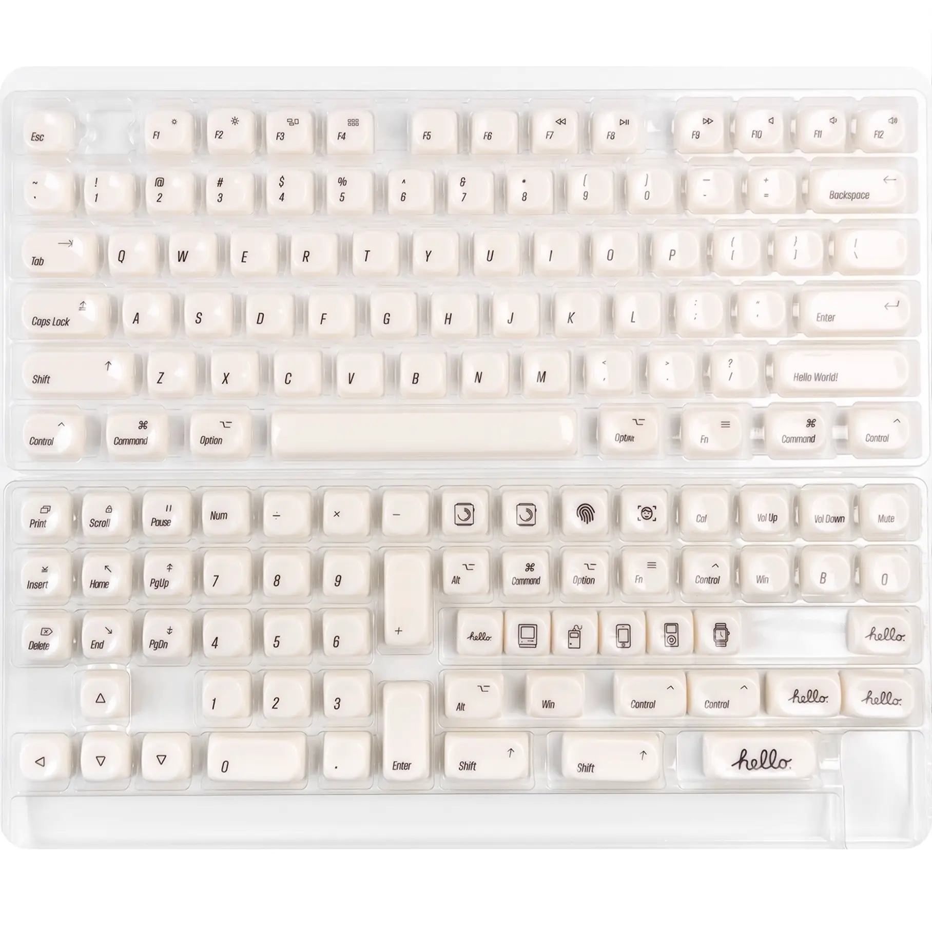 MOA Glossy Apple Keycaps - Image 2