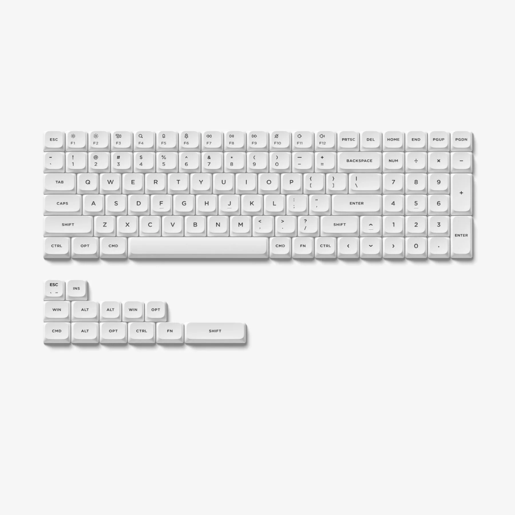 Nuphy nSA BOW Keycaps - Image 3