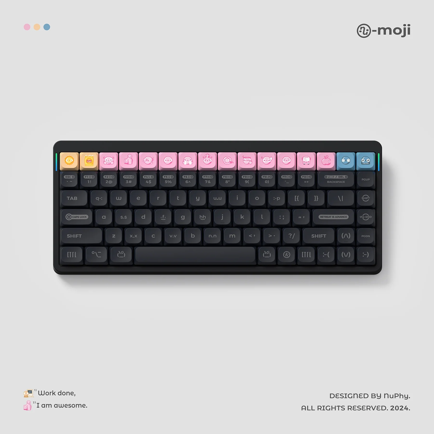 Nuphy nSA Numoji Keycaps - Image 4
