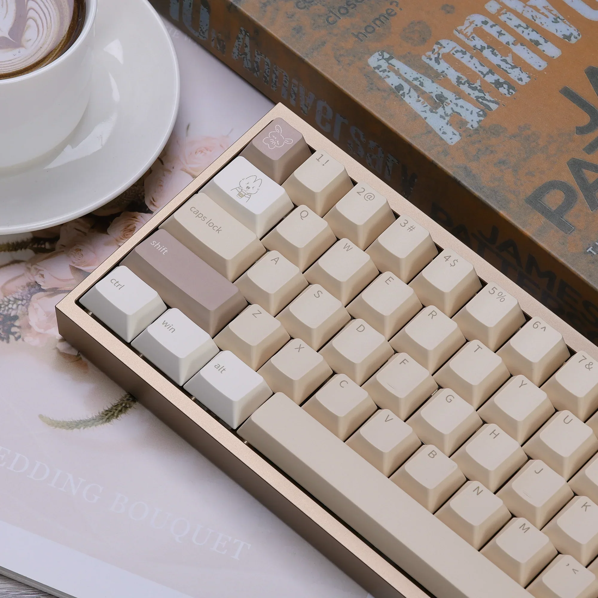 Toffee Bunny Cherry Profile Keycap Set - Image 4