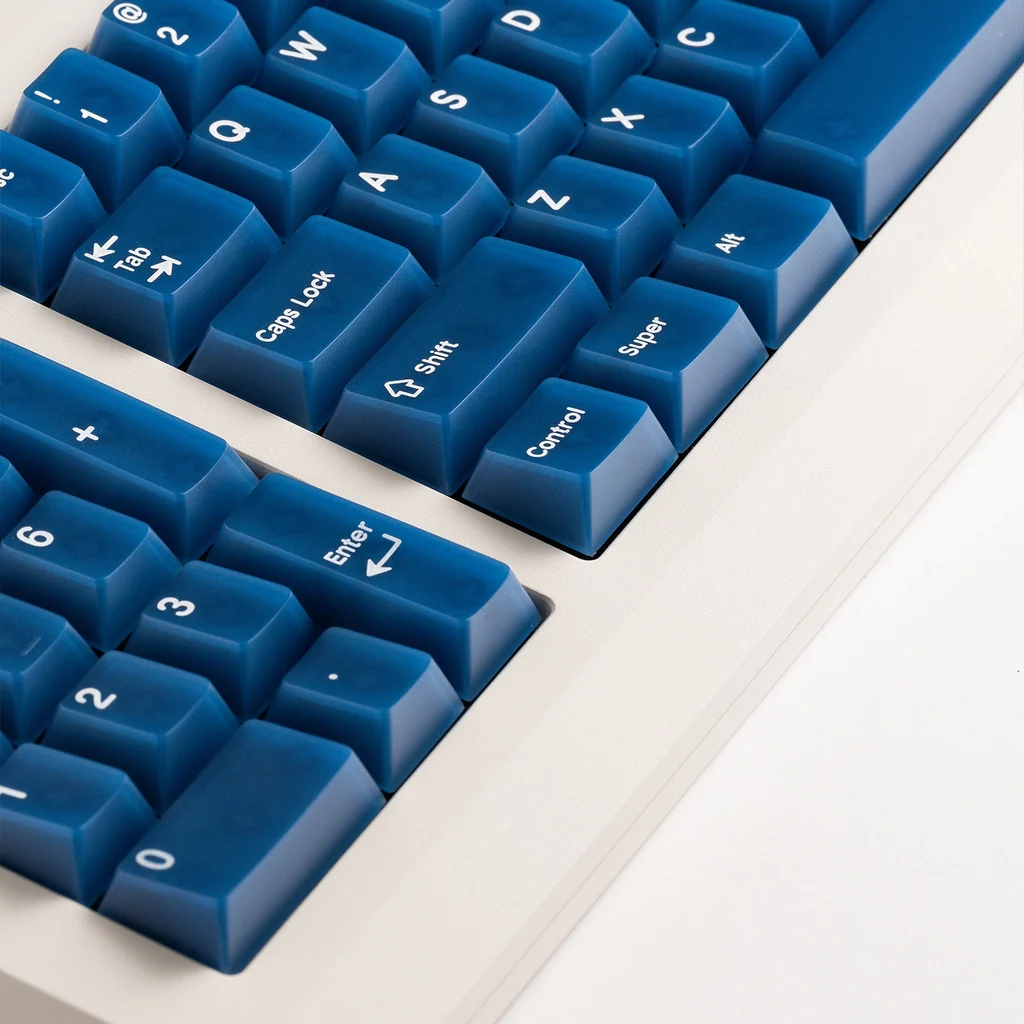 Translucent Dark Blue Keycaps - Image 2