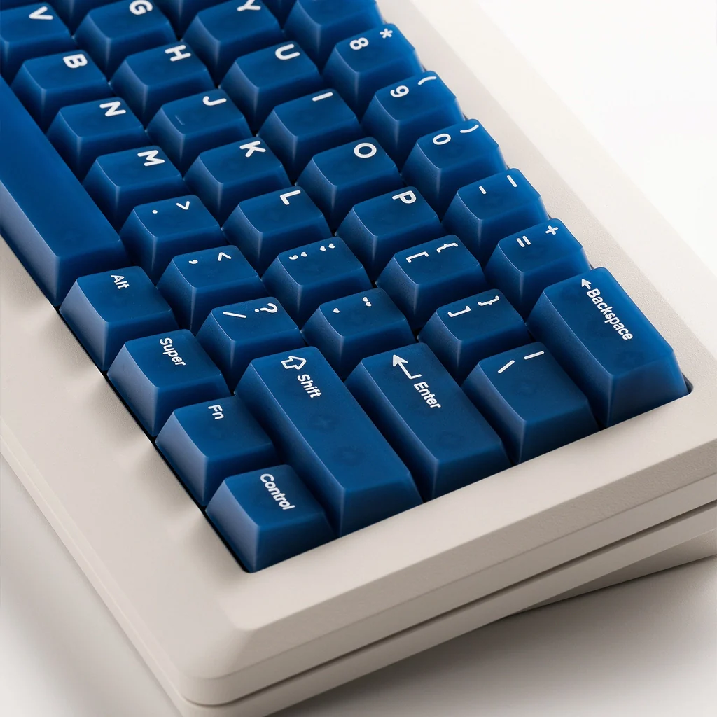 Translucent Dark Blue Keycaps - Image 3