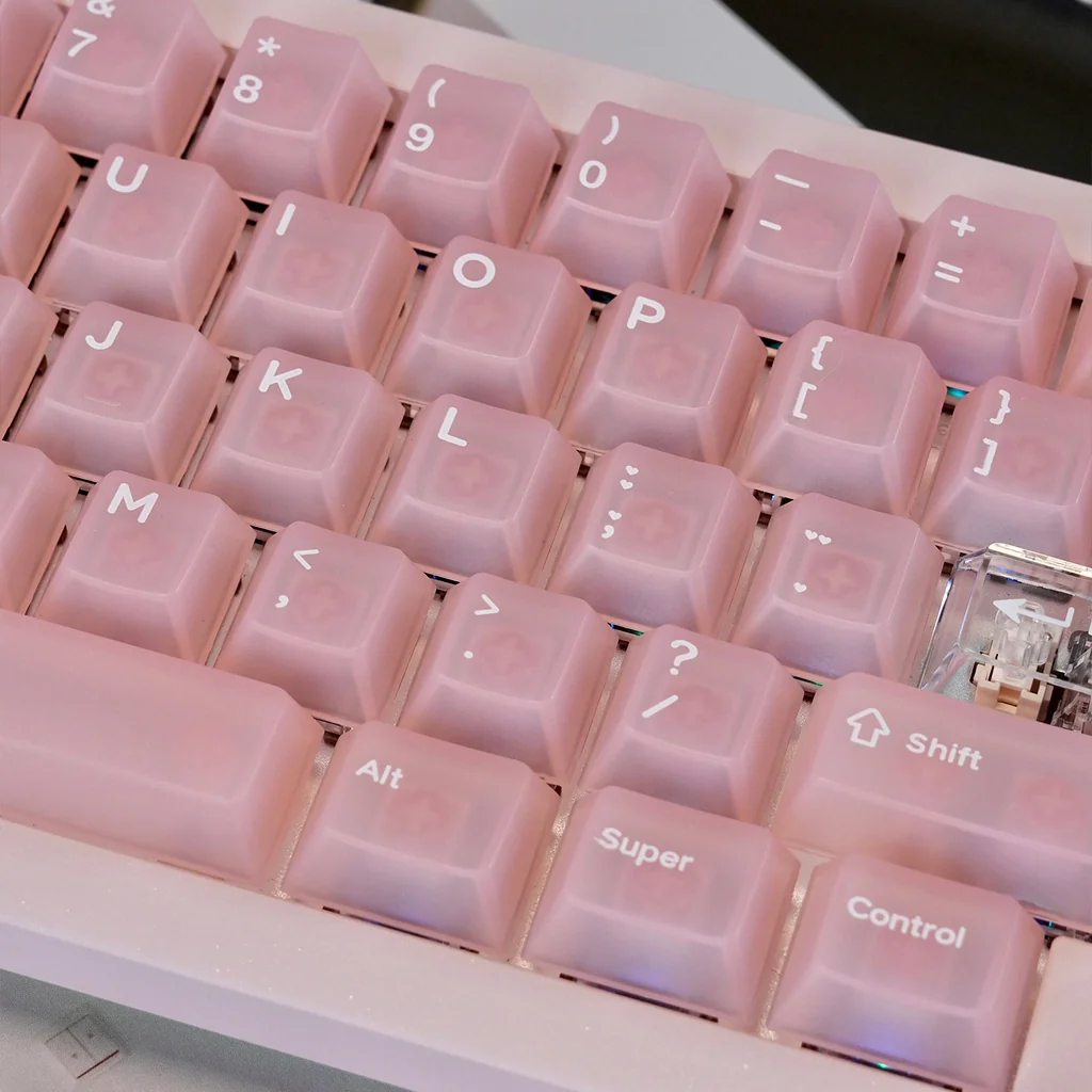 Translucent Peach Keycaps - Image 4